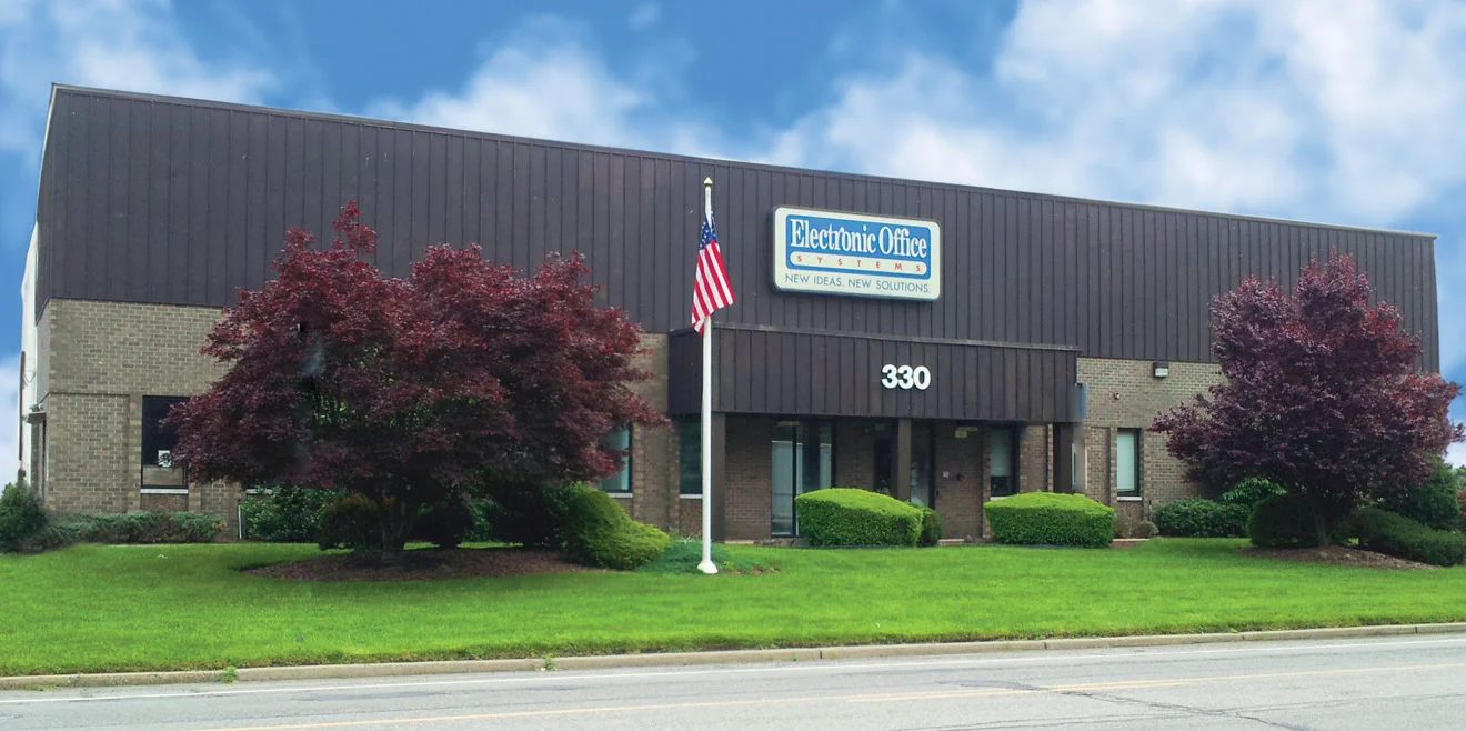 Electronic Office Systems building in Fairfield, NJ